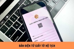 Sửa đổi, bổ sung một số nội dung về Cơ sở dữ liệu hộ tịch điện tử, đăng ký hộ tịch trực tuyến.