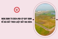 Chính phủ ban hành Nghị định quy định về giá đất theo Luật đất đai năm 2024