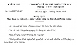 Chính phủ ban hành nghị định hướng dẫn Luật Công chứng