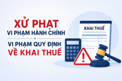 vi phạm hành chính về khai thuế