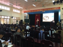 ảnh Báo cáo viên của Sở Tư pháp tuyên truyên pháp luật tại huyện Phú Lương