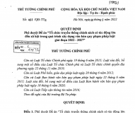 Thủ tướng Chính phủ phê duyệt Đề án “Tổ chức truyền thông  có tác động lớn đến xã hội trong quá trình xây dựng văn bản  quy phạm pháp luật giai đoạn 2022-2027”