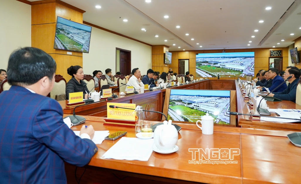 Tỉnh Thái Nguyên - tăng cường xúc tiến đầu tư